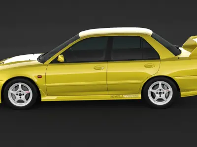 Mitsubishi Lancer Evolution 3 3D model