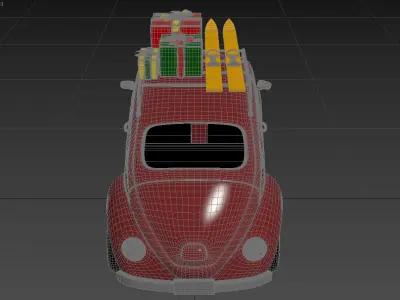 Toy car 3D model
