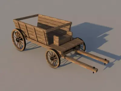 Wagon 3D model