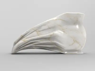 Seo Vase Low-poly 3D model