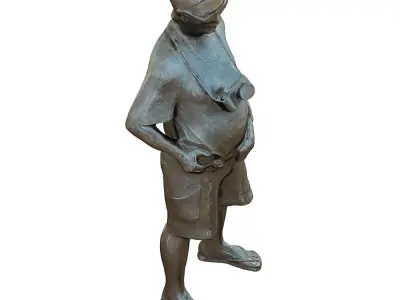 Photographer Sculpture 3D model