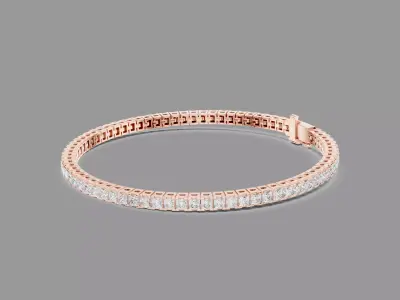 Diamond Bracelet  3D print model