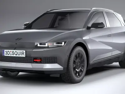 Hyundai Ioniq5 XRT 2025 3D model
