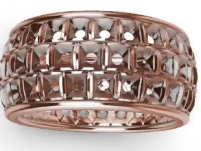 Patterned Ring 3D model Texture Texture purchase