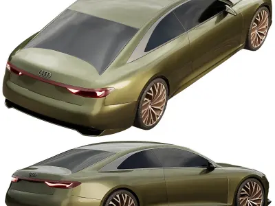 Audi Prologue concept A9 3D model