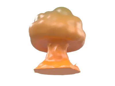 Explosion Icon v1 001 Low-poly 3D model