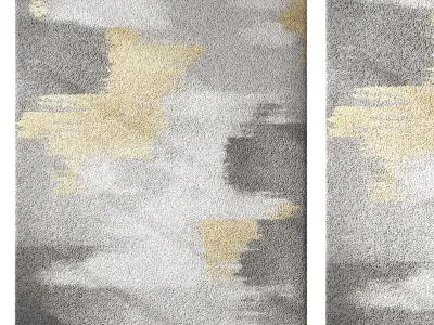 Rug Set  43 3D model