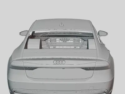 Audi A7 Sportback 2019 Printable Body 3D print model