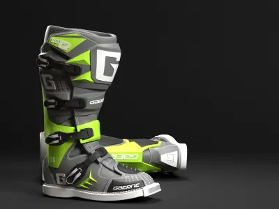 Gaerne Motocross Boots 3D print model