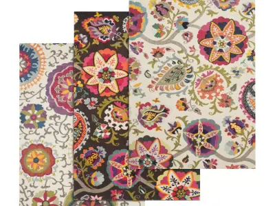 Rug Set 230 3D model