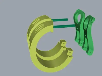 Earrings - N18 3D print model