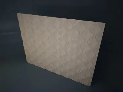 02 PAVERS PATTERN WALL 3D model
