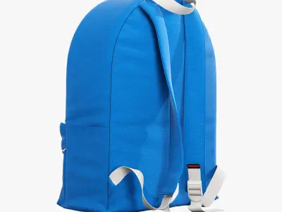 decorative set cartoon blue 3D model