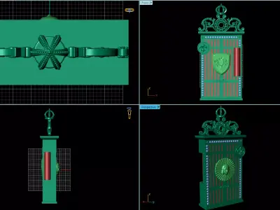 Lighters Dupont 3D model