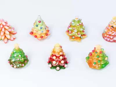 Christmas Tree Candy 3D model
