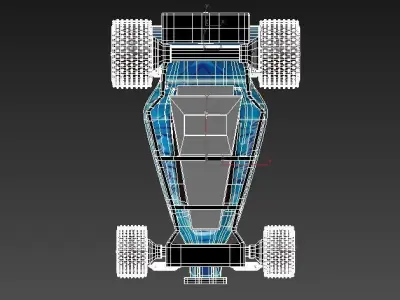 Remote Control Car 3D model