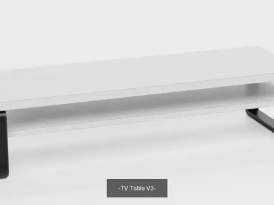 -TV Tables- 3D Model Collection