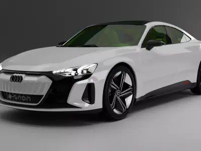 Aston Martin e-Tron 3D model