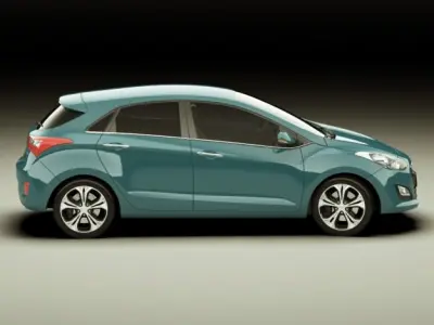 Hyundai i30 2012 3D model