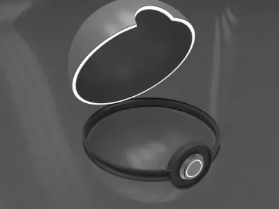 TG-Pokeball-Small Pack Free low-poly 3D model