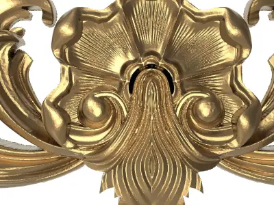  decorative pattern ready for 3D printing 3D model