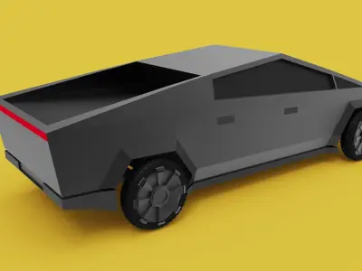 Tesla CyberTruck 3D Model Cyber Truck 3D model