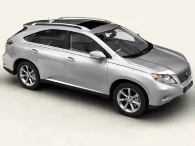 Lexus RX 2010 3D model