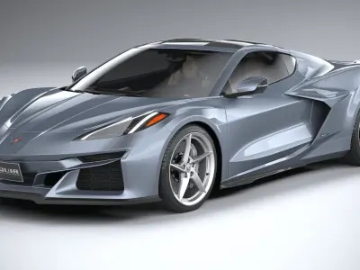 Chevrolet Corvette E-Ray CG 2024 3D model