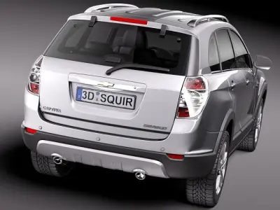 chevrolet captiva 2012 3D model