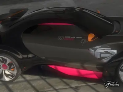 Citroen Survolt 2 0 3D model