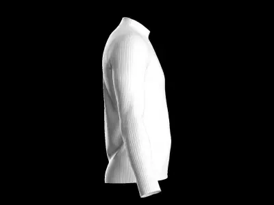 Male long sleeve 3D model