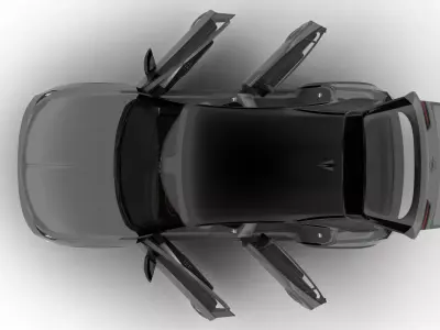 Opel Mokka Hybrid 2025 HQ 3d model 3D model