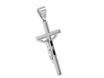 Jesus Christ Diamond Pendant 4048 3D print model