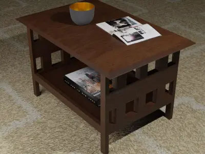 Coffee table Free 3D model buy