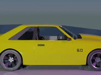 Fox Body 3D model