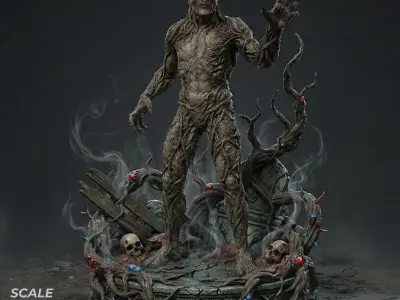 Vecna Stranger Things Realistic 3D Print Model 3D print model