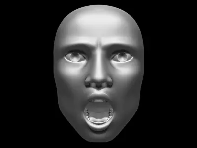 Face Wall Art 3D print model
