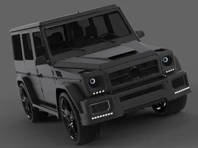 Mercedes Gelendwagen G63 3D model
