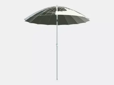 SAMSO Parasol Low-poly 3D model