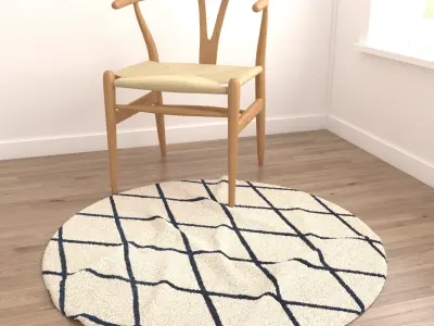 Rugs No 392 Low-poly 3D model