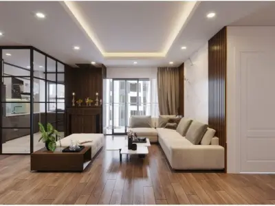 Livingroom and dining 3D model