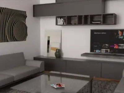 Parametric Wall O 3D model