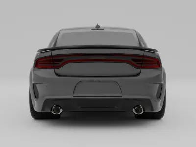 Dodge Charger SRT Hellcat 3D model