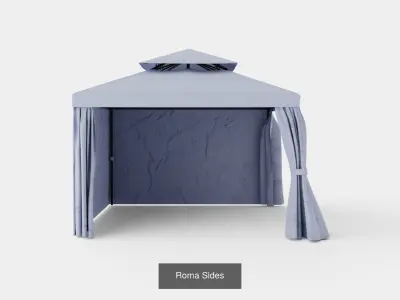 Collection of Gazebo - 9 Models