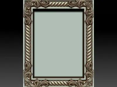 Decorative frame 4 3D model