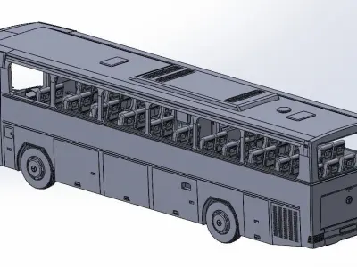 MERCEDES 303RHD 1 14 scale model 3D print model