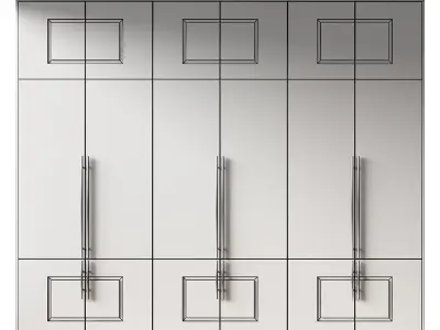 wardrobe 147 3D model purchase