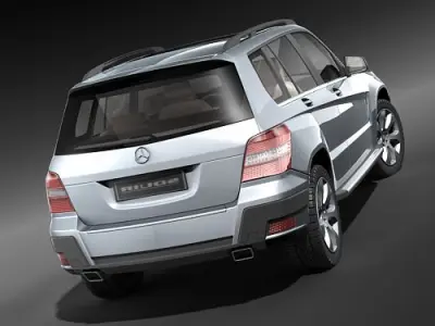 Mercedes GLK 2009 3D model
