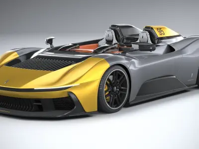 Pininfarina B95 2025 3D model