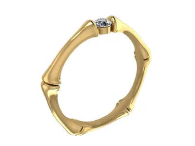 Bone Ring Gens and Ladies 3D print model